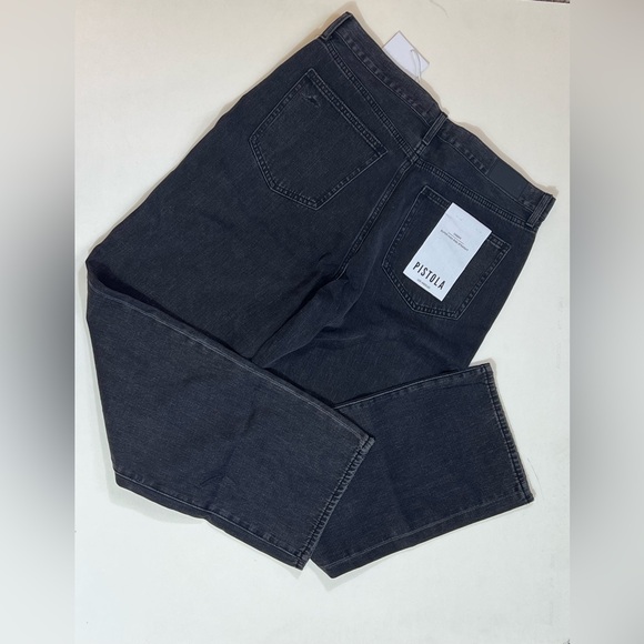 NWT Pistola Cassie Super High Rise Straight in Night Shade Distressed Size:32 - Picture 3 of 14